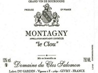 Montagny Le Clou 2019
