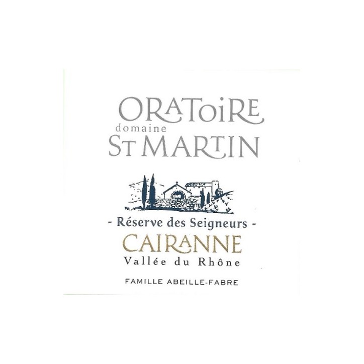 Cairanne La Reserve des Seigneurs 2019