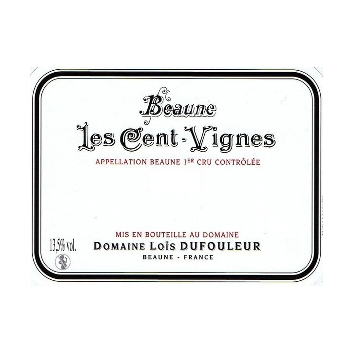 Beaune 1er Cru Cent Vignes 2017