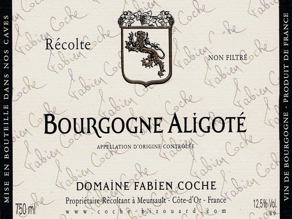 Bourgogne Aligoté 2023 (Carton de 6 bouteilles)