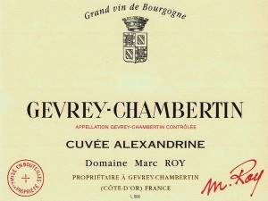 Gevrey-Chambertin Cuvée Alexandrine 2020
