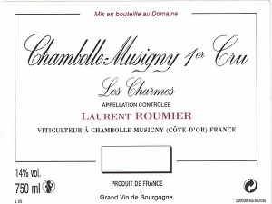 Chambolle-Musigny 1er cru Les Charmes 2020