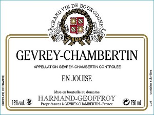 Gevrey-Chambertin En Jouise 2018