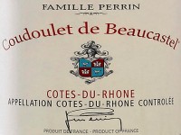 Côte du Rhône Coudoulet de Beaucastel 2019