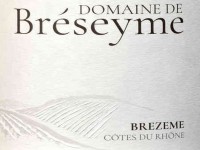 Côte du Rhône Domaine de Breseyme 2019