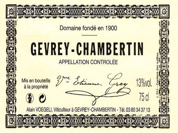 Gevrey-Chambertin 2021