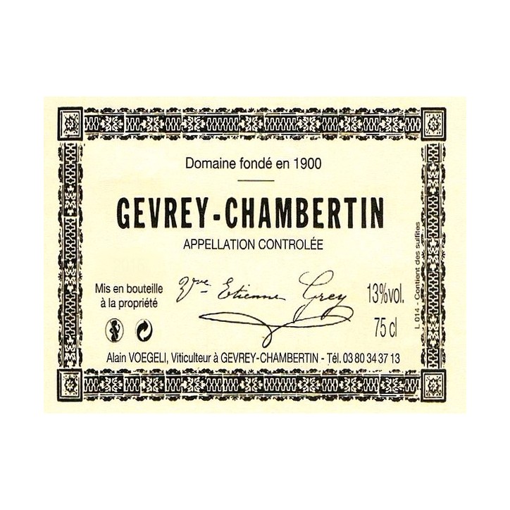 Gevrey-Chambertin 2021