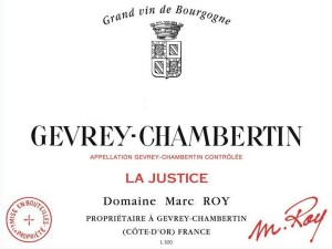 Gevrey-Chambertin La Justice 2021