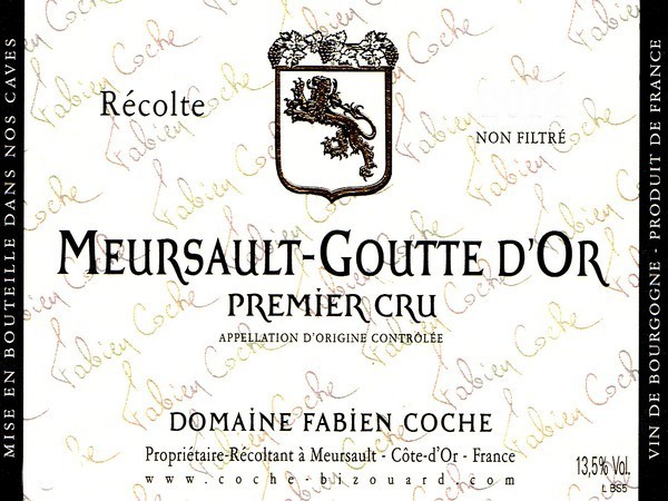 Magnum Meursault 1er Cru Goutte d'Or 2021