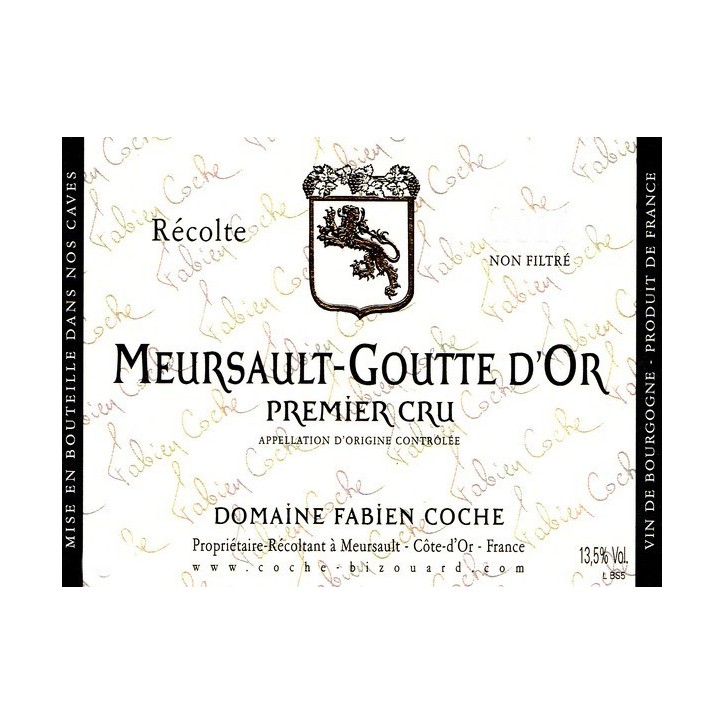 Magnum de Meursault 1er Cru Goutte d'Or 2021