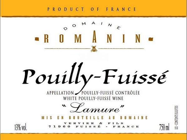 Pouilly-Fuissé Lamure 2022