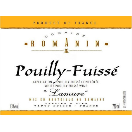 Pouilly-Fuissé Lamure 2024 ROMANIN
