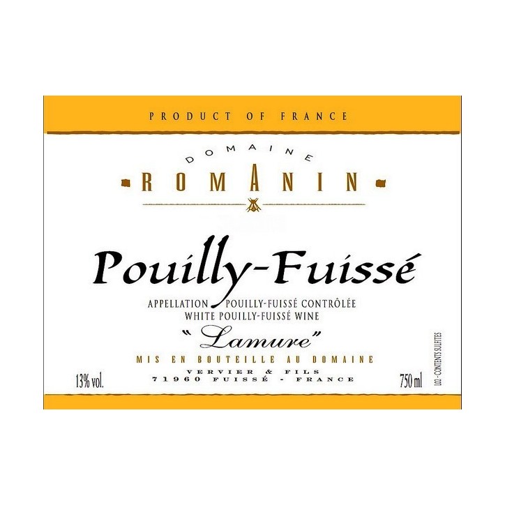 Pouilly-Fuissé 2022 (carton de 6 bouteilles)