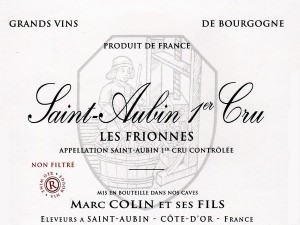 Saint-Aubin 1er Cru rouge Les Frionnes 2022