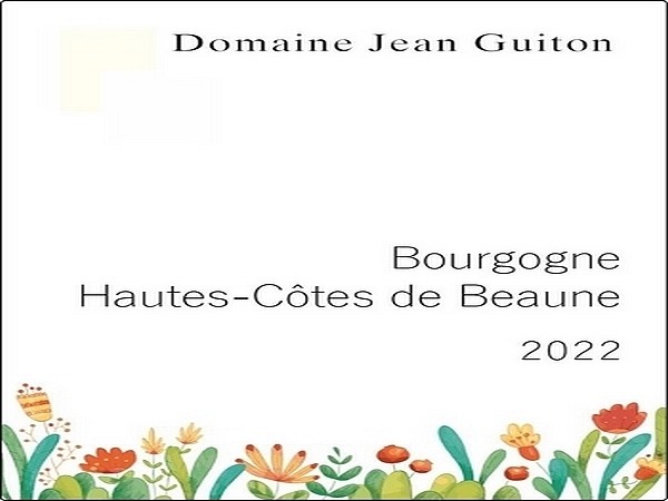 Hautes Côtes de Beaune Blanc 2022