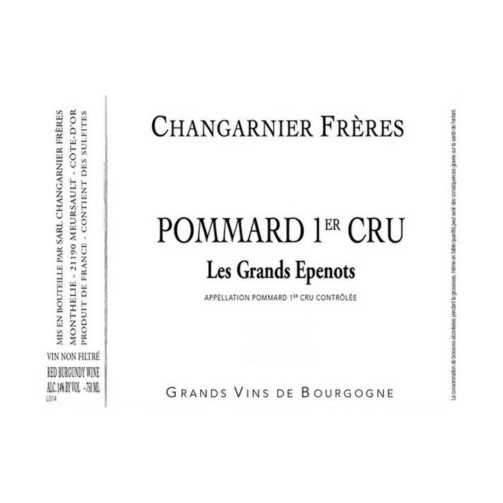 Pommard 1er cru Les Grands Epenots 2022