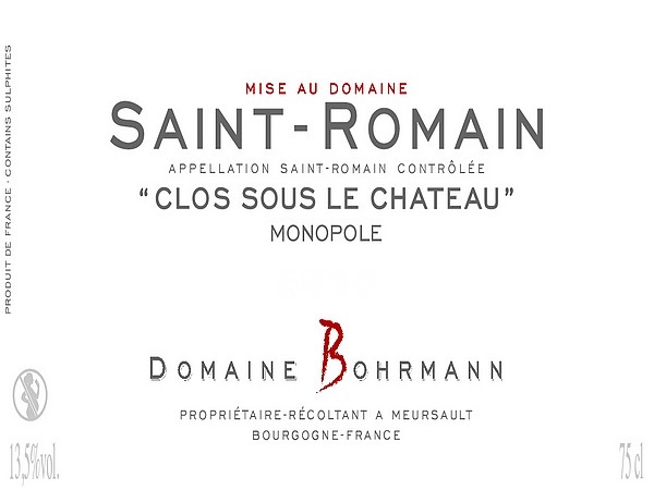 Saint-Romain Clos Sous le Château 2021