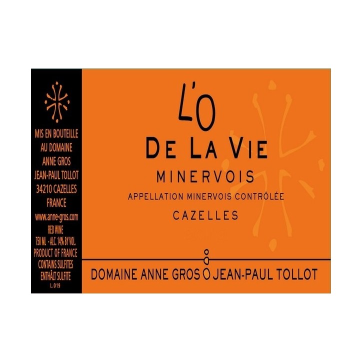 Minervois L'o de la vie 2022