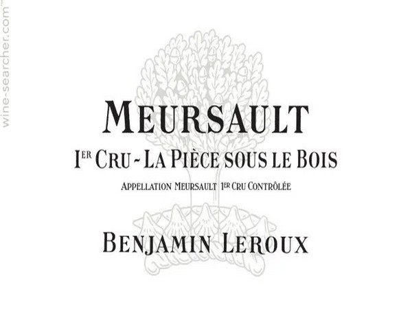 Meursault 1er cru La Pièce Sous le Bois 2020