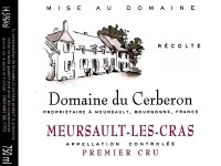 Meursault 1er cru Les Cras 2022