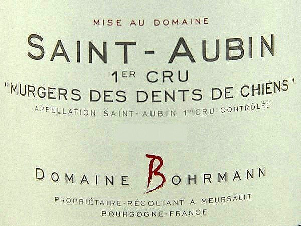 Saint-Aubin 1er cru Murgers des Dents de Chien 2022