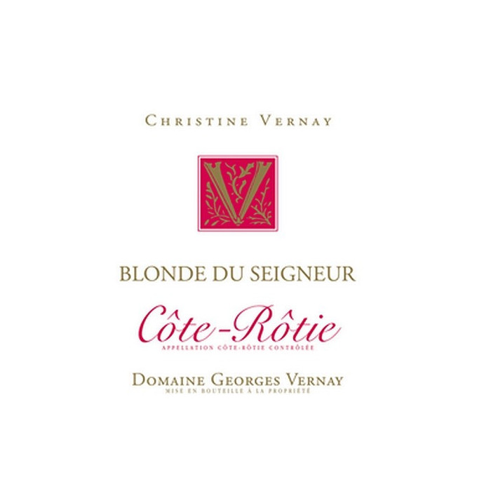 Côte-Rôtie Blonde du Seigneur  2023 VERNAY Christine