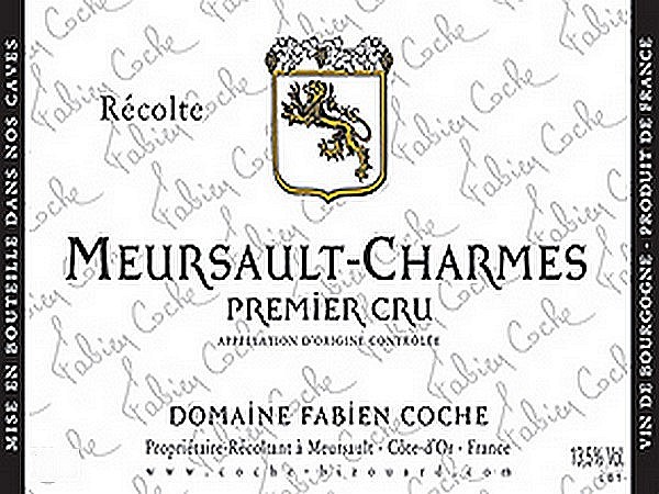 Meursault 1er cru Charmes 2022