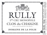 Rully 1er cru Clos du Chaigne 2022