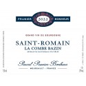 Saint-Romain Blanc La Combe Bazin 2022