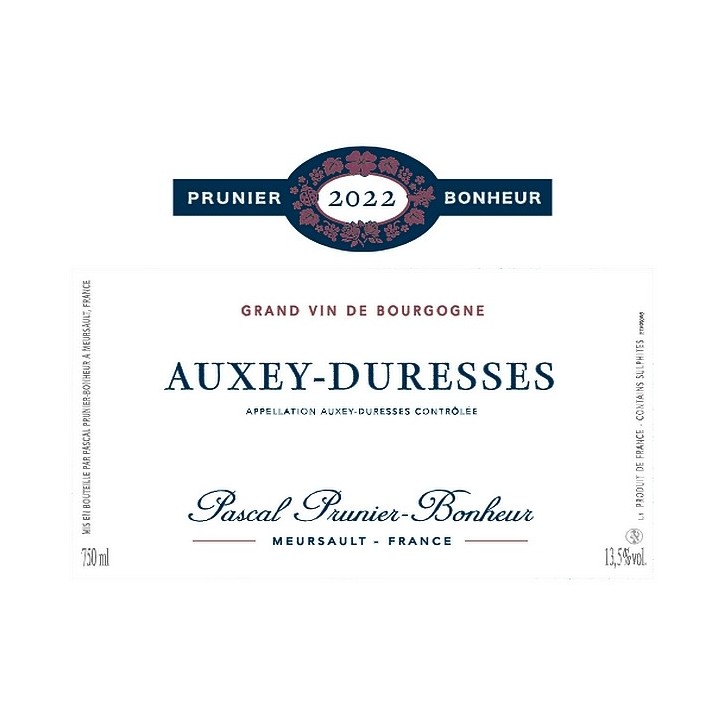 Auxey-Duresses Blanc 2022