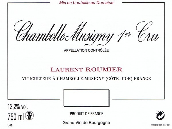 Chambolle-Musigny 1er cru 2022