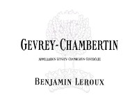 Gevrey-Chambertin 2018
