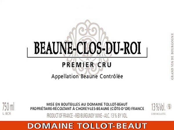 Beaune 1er cru Clos du Roi 2022