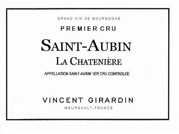 Saint-Aubin 1er cru La Chatenière 2019