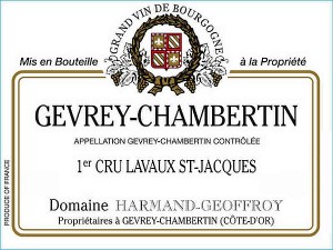 Magnum Gevrey-Chambertin 1er cru Lavaux Saint Jacques 2020