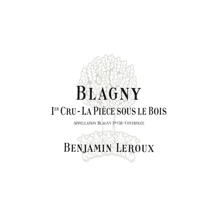 Blagny 1er cru  La Pièce Sous le Bois 2018