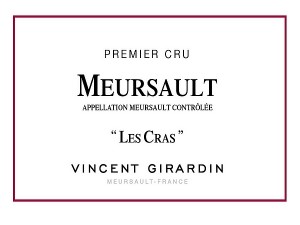 Meursault Rouge 1er Les Cras 2018