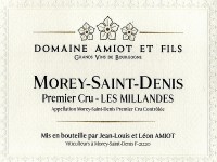 Morey Saint Denis 1er cru Les Millandes 2022