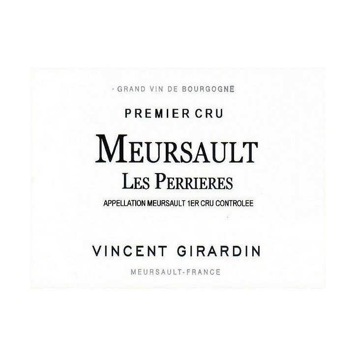 Meursault 1er cru Les Perrières 2020