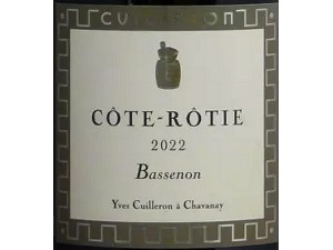 Côte-Rotie Bassenon 2022