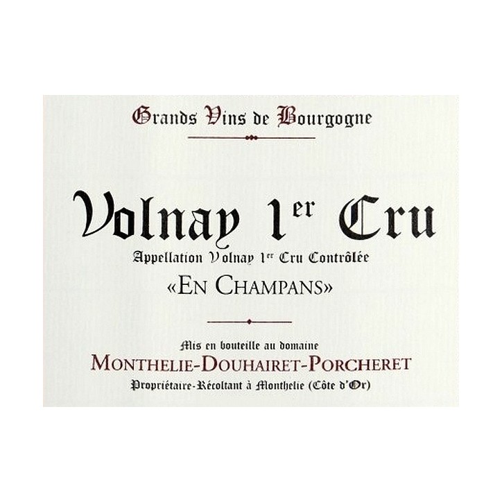 volnay 1er cru En Champans 2022