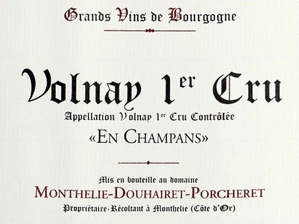 volnay 1er cru En Champans 2022