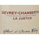 Gevrey-Chambertin La Justice 2022