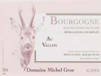 Bourgogne Hautes Côtes de Nuits Au Vallon 2022