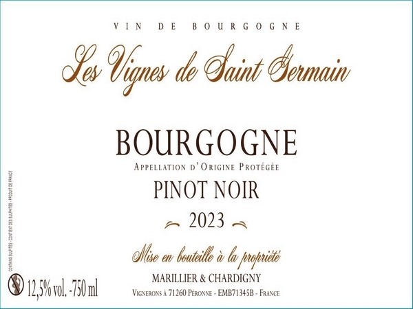 Bourgogne Pinot Noir 2023