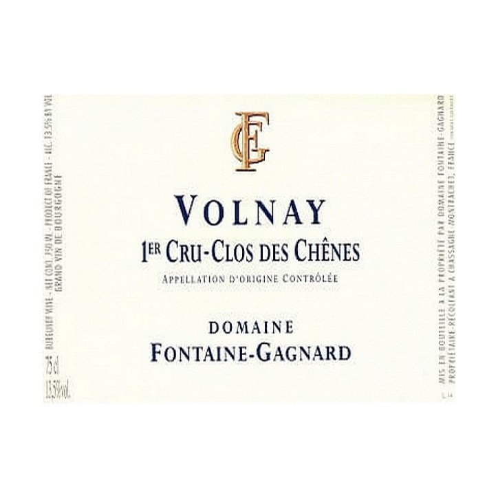 Volnay 1er cru Clos des Chênes  2022