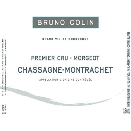 Chassagne-Montrachet 1er cru  Morgeot 2018