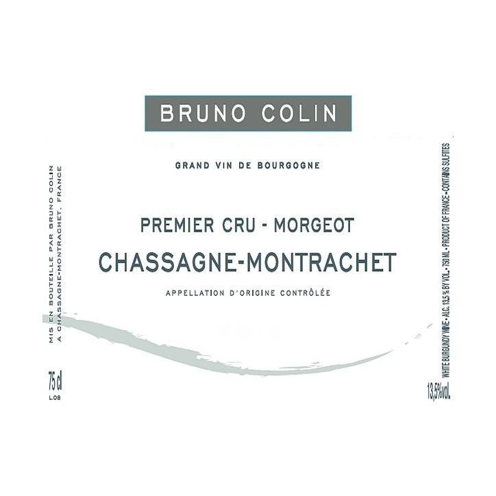 Chassagne-Montrachet 1er cru  Morgeot 2018