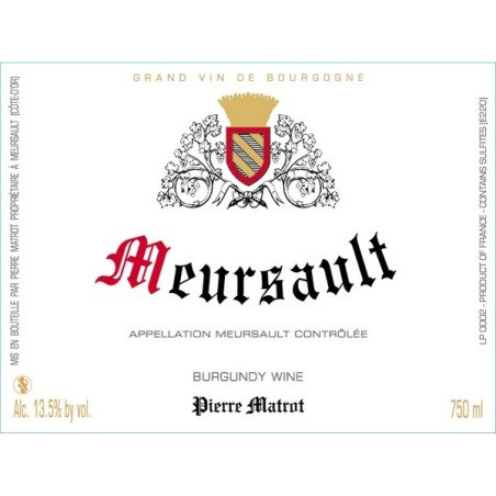 Meursault Rouge 2022