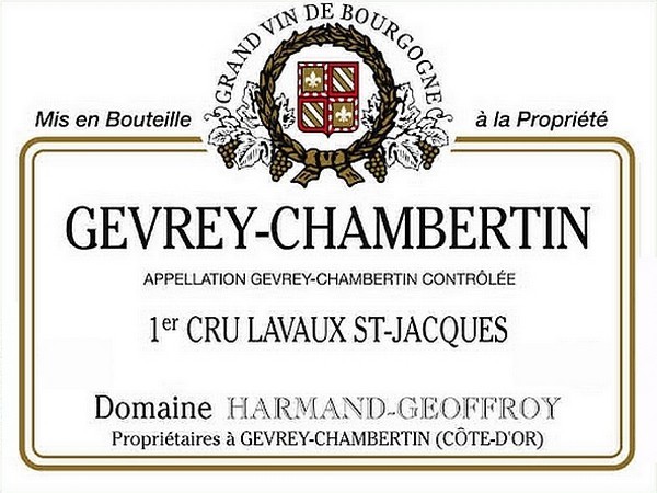 Gevrey-Chambertin 1er cru Lavaux Saint Jacques 2021